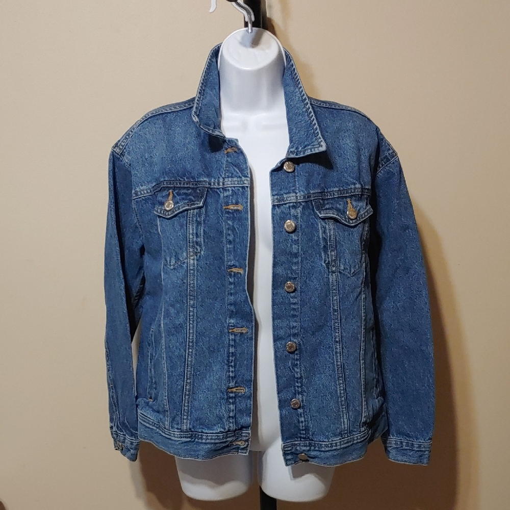 Old Navy Blue Boyfriend Denim Jacket